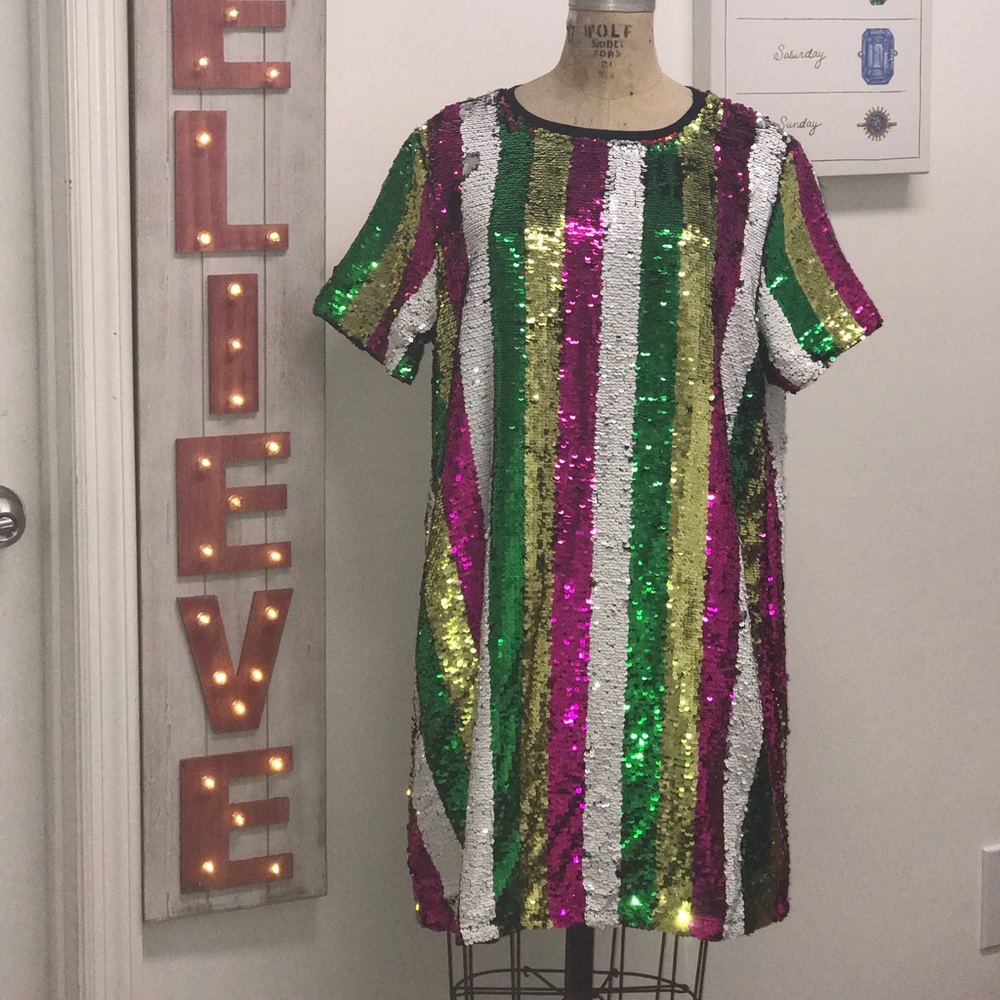 Shein Sequin Dress
